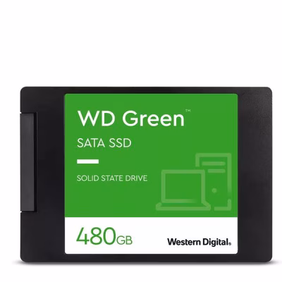 Immagine di Ssd interni 480 GB sata iii SANDISK SSD WD GREEN 480 2.5 SATA 3DNAN WDS480G3G0A