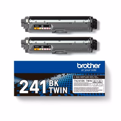 Immagine di Toner Laser BROTHER TN241BKTWIN nero 2500 copie conf.2pz