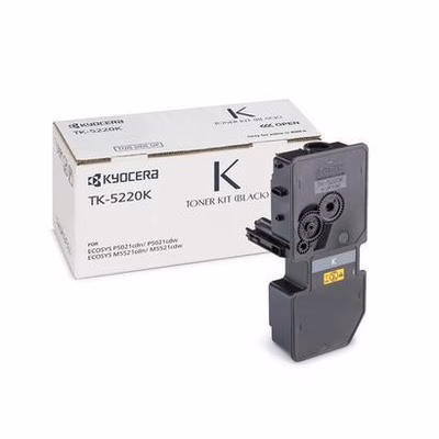 Immagine di Toner Laser KYOCERA-MITA TK-5220K 1T02R90NL1 nero 1200 copie
