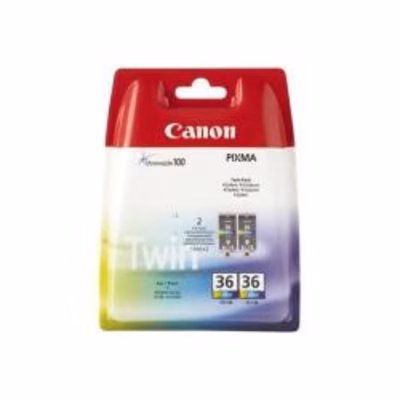 Immagine di Inkjet canon cli-36 1511b018 colore 12 ml conf.2pz