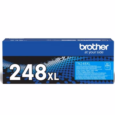 Immagine di Toner Laser BROTHER TN248XLC ciano 2300 copie