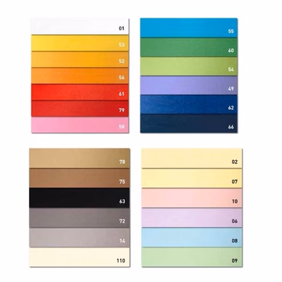 Immagine di Cartoncino favini bristol color cm 50x70 g200 giallo sole risma da 25 fogli