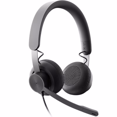 Immagine di Logitech zone wired msft teams - cuffie con microfono - over ear - cablato - USB-C - grafite - certi