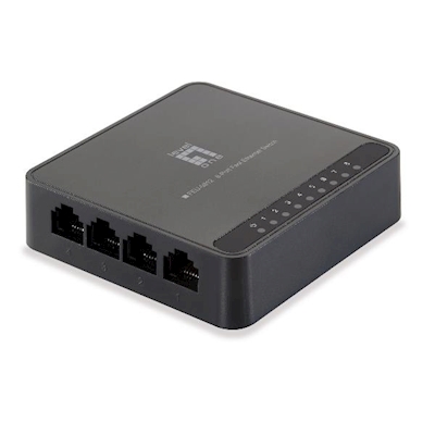 Immagine di Switch LEVEL ONE LEVELONE FEU-0812 - SWITCH 8-PORTE 10/100 FEU-0812