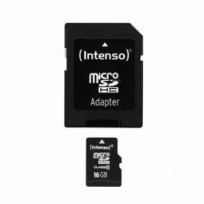 Immagine di Memory Card micro sd hc 16GB INTENSO 3413470