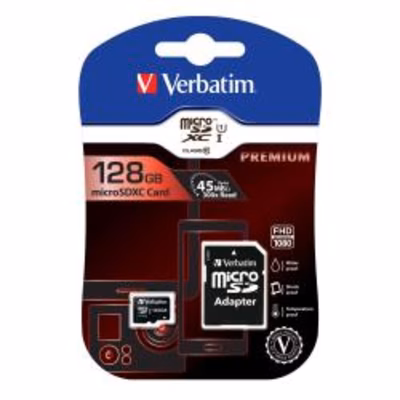 Immagine di Memory Card micro sd 128GB VERBATIM 44085