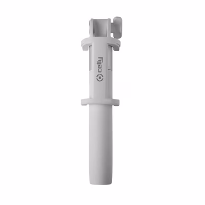 Immagine di Asta selfie bianco CELLY CLICKMONOPOD - Bluetooth Selfie Stick up to 6.2" CLICKMONOPODWH