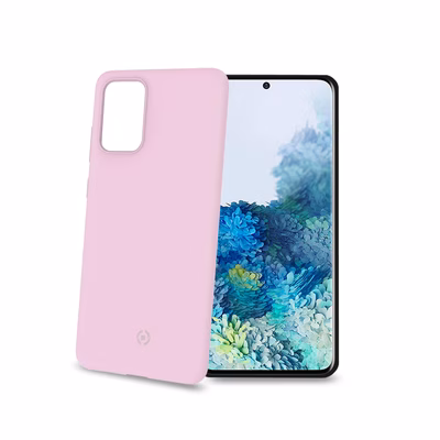 Immagine di Cover silicone rosa CELLY FEELING - Samsung Galaxy S20+ FEELING990PK