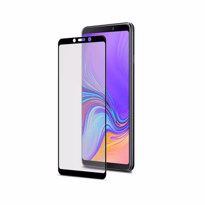 Immagine di Cover vetro temperato CELLY FULLGLASS - Samsung Galaxy A9 2018 FULLGLASS796BK