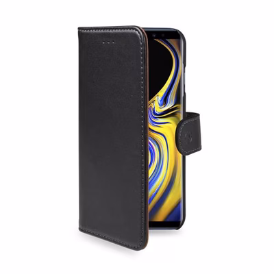 Immagine di Cover similpelle nero CELLY WALLY - Samsung Galaxy Note 9 WALLY774