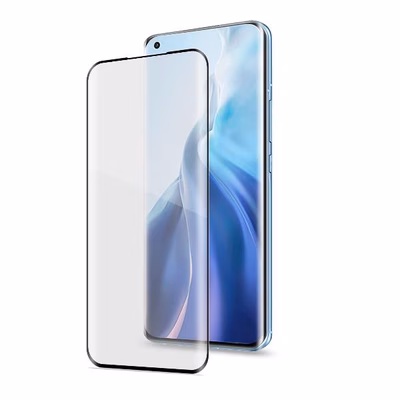 Immagine di Proteggi schermo 3d glass vetro temperato CELLY 3DGLASS - Xiaomi MI 11/ MI 11 Pro 3DGLASS952BK