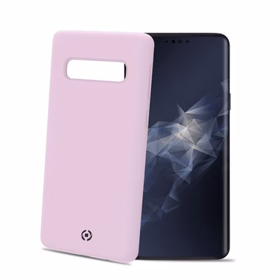 Immagine di Cover silicone rosa CELLY FEELING - Samsung Galaxy S10+ FEELING891PK