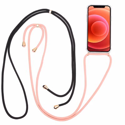 Immagine di Cover tpu trasparente CELLY LACET - Apple iPhone 12 Pro Max LACET1005BKPK