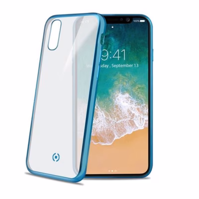 Immagine di Cover tpu blu CELLY LASER MATT - Apple iPhone Xr LASERMATT998LB