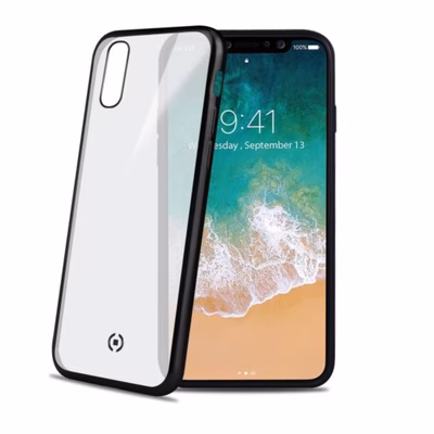 Immagine di Cover tpu nero CELLY LASER MATT - Apple iPhone XS Max LASERMATT999BK
