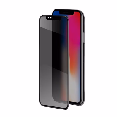 Immagine di Cover vetro temperato CELLY PRIVACY 3D GLASS - Apple iPhone Xs/ iPhone X PRIVACY3D900BK