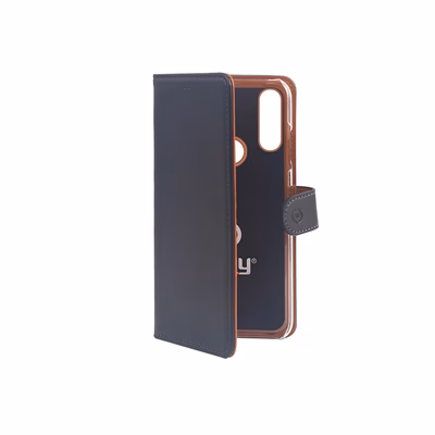 Immagine di Cover similpelle nero CELLY WALLY - Samsung Galaxy A60/ Galaxy M40 WALLY859