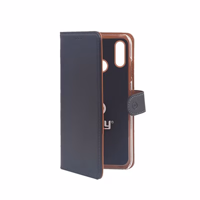 Immagine di Cover similpelle nero CELLY WALLY - Honor 10 Lite/ Huawei P Smart 2019 WALLY822