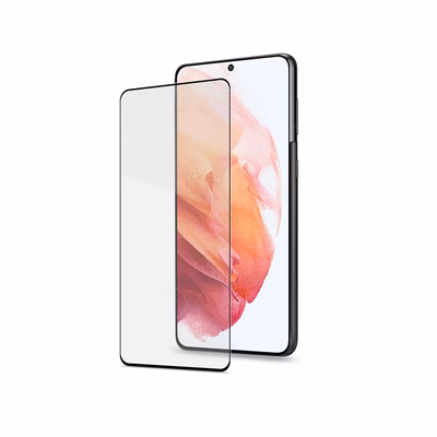 Immagine di Proteggi schermo full glass vetro temperato CELLY FULLGLASS - Samsung Galaxy S21 5G/ Galaxy S21 5G E