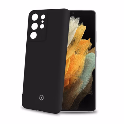 Immagine di Cover tpu nero CELLY CROMO - Samsung Galaxy S21 Ultra 5G/ Galaxy S21 Ul CROMO994BK