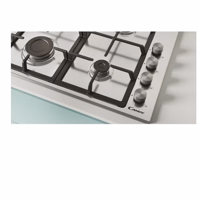 Immagine di Piano cottura gas vetro temperato Nero CANDY PIANO COTTURA CDK6GF4WEKB 33802752