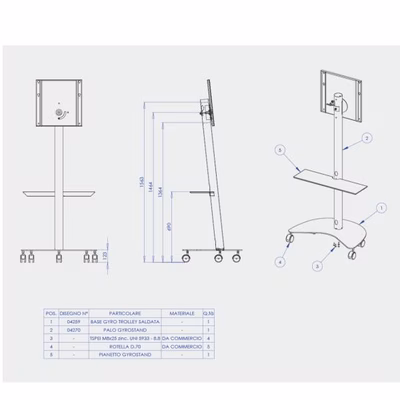 Immagine di Gyro trolley per samsung flip 2