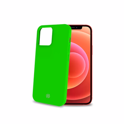 Immagine di Cover tpu verde CELLY CROMO FLUO - Apple iPhone 13 Mini CROMO1006GNF