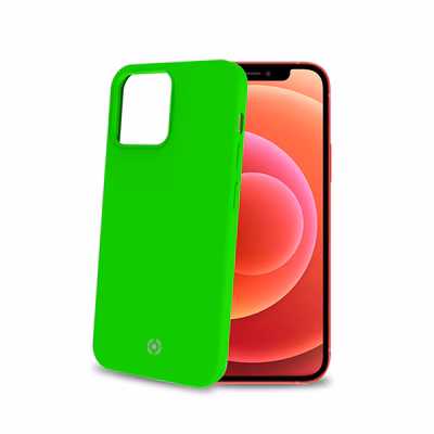Immagine di Cover tpu verde CELLY CROMO FLUO - Apple iPhone 13 CROMO1007GNF