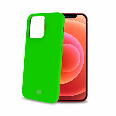 Immagine di Cover tpu nero CELLY CROMO FLUO - Apple iPhone 13 Pro Max CROMO1009GNF