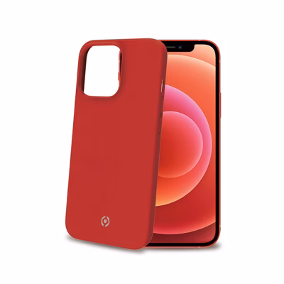 Immagine di Cover silicone rosso CELLY FEELING - Apple iPhone 13 Pro FEELING1008RD
