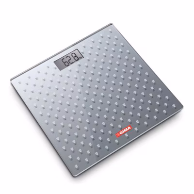 Immagine di Grigio GIMA BILANCIA DIGITALE IN VETRO - GRIGIO 27249A