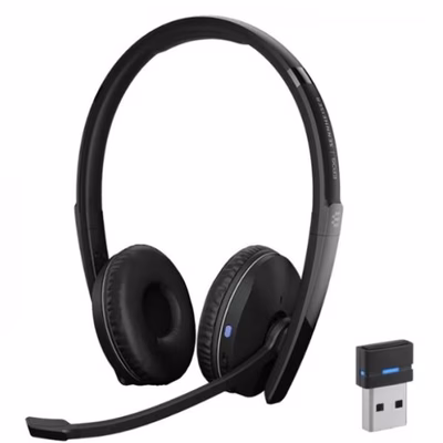 Immagine di Cuffie senza filo Nero EPOS ADAPT 260 Cuffia Double Bluetooth con dongle USB- 1000882