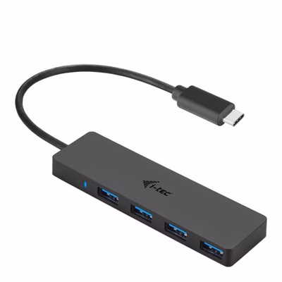 Immagine di USB 3.1 type c slim 4 port-bk