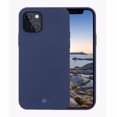 Immagine di Cover pvc blu DBRAMANTE 1928 Monaco - iPhone 13 - Blu pacifico MO61PABL1397