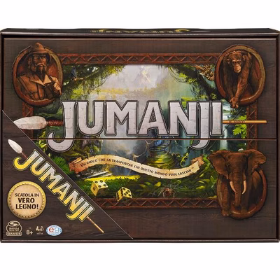 Immagine di Gioco di società SPIN MASTER Jumanji - Legno - Refresh 6062356