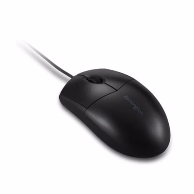 Immagine di Mouse con cavo KENSINGTON Pro Fit Washable 3 pulsanti nero