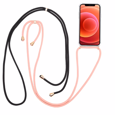 Immagine di Cover tpu trasparente CELLY LACET - Apple iPhone 13 LACET1007BKPK