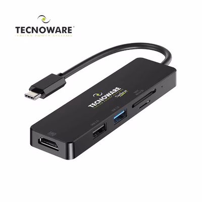 Immagine di USB type-c hub 5 in 1 adapter