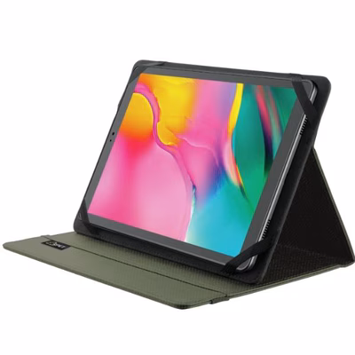 Immagine di Cover super pet verde TRUST CUSTODIA FOLIO PER TABLET FINO A 10 POLLICI - MATE 24498TRS