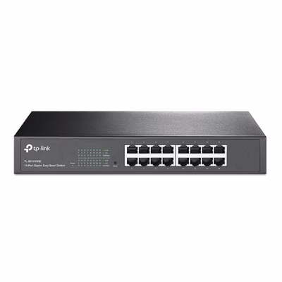 Immagine di Switch TP-LINK TL-SG1016DE 16 porte montabile su rack
