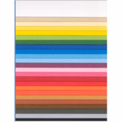 Immagine di Cartoncino liscio ruvido FABRIANO ElleErre cm 70x100 g220 azzurro risma da 10 fogli