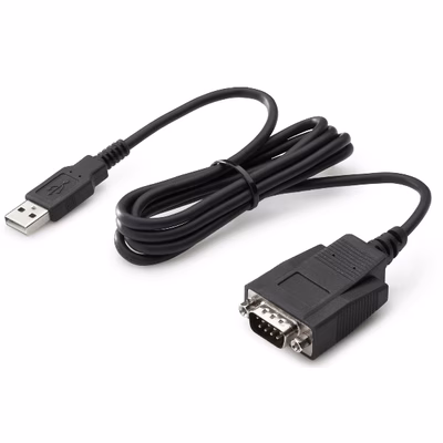 Immagine di Adattatore da USB 3.0 tipo a a porta seriale (db9) hp j7b60aa