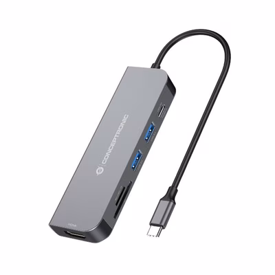 Immagine di Adattatore hub USB-C 3.1 6 in 1