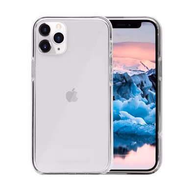 Immagine di Cover pvc Trasparente DBRAMANTE 1928 Reykjavik - Custodia per iPhone 12/12 Pro in 100% RE61CL004088