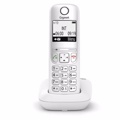 Immagine di Telefono cordless digitale GIGASET CORDLESS AS490 WITHE S30852H2810K132
