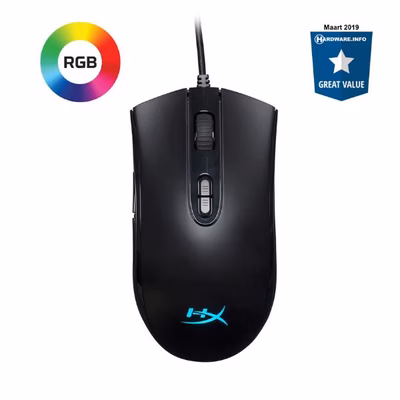 Immagine di Mouse per gaming hp 4p4f8aa hyperx pulsefire core