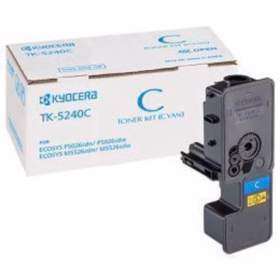 Immagine di Toner Laser KYOCERA-MITA TK-5240C 1T02R7CNL0 ciano 3000 copie