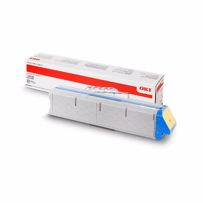 Immagine di Toner Laser OKI 45536505 giallo 38000 copie