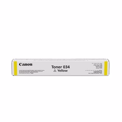 Immagine di Toner Laser CANON 034 9451B001 giallo 7300 copie