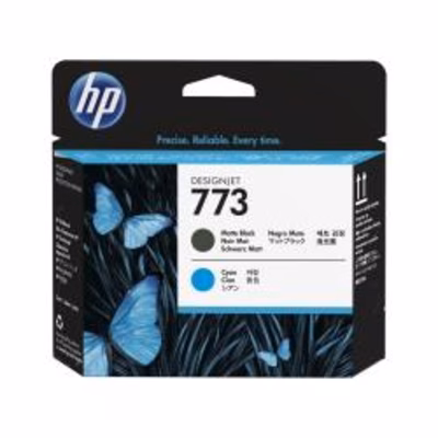 Immagine di Testina di stampa HP 773 C1Q20A nero opaco+ciano